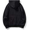 imageSHENHE Mens Loose Fit Bear Embroidery Long Sleeve Thermal Hooded Sweatshirt Hoodie TopsCoconut Tree Black