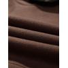 imageSHENHE Mens Loose Fit Bear Embroidery Long Sleeve Thermal Hooded Sweatshirt Hoodie TopsCoffee Brown