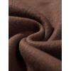 imageSHENHE Mens Loose Fit Bear Embroidery Long Sleeve Thermal Hooded Sweatshirt Hoodie TopsCoffee Brown