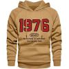 imageSHENHE Mens Loose Fit Bear Embroidery Long Sleeve Thermal Hooded Sweatshirt Hoodie TopsKhaki