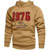 imageSHENHE Mens Loose Fit Bear Embroidery Long Sleeve Thermal Hooded Sweatshirt Hoodie TopsKhaki