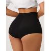 imageSHENHE Womens High Waisted Shapewear Panty Seamless Tummy Control UnderwearBlack