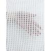 imageSHENHE Womens Tie Front Tops Bell Long Sleeve Knit Crochet Cardigan Crop TopWhite