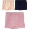 imageSHENHE Womens 3 Piece Boyshorts Panties Mid Rise Booty Butt Lifting Underwear SetMulticolor