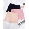 imageSHENHE Womens 3 Piece Boyshorts Panties Mid Rise Booty Butt Lifting Underwear SetMulticolor