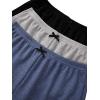 imageSHENHE Womens 3 Sets Cute Sleepwear Bow Front Lettuce Trim Cami and Shorts Pajama SetBlue Grey Black