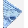 imageSHENHE Womens 2Pcs Basic Solid Ribbed Tank Dress Scoop Neck Sleeveless Bodycon Mini DressBlack and Blue