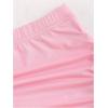 imageSHENHE Womens Y2k 2 Piece Sexy Outfits Backless Halter Crop Top and Ruched Bodycon Mini Skirt SetPink