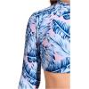 imageSHENHE Girls 2 Piece Tropical Print High Waisted Long Sleeve Bikini Swimsuit Bathing SuitMulticolor