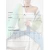 imageSHENHE Womens Color Block Open Front Long Sleeve Ribbed Knit Cropped Cardigan SweatersColorful Multicolor