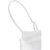 imageSHENHE Womens Ruched Corset Dress Spaghetti Strap Fit and Flare Flowy Skater Mini Cami DressWhite