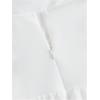 imageSHENHE Womens Ruched Corset Dress Spaghetti Strap Fit and Flare Flowy Skater Mini Cami DressWhite