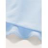 imageSHENHE Womens Sarong Coverups Bathing Suit Wrap Skirt Sheer Short Sarong Wraps Beach SkirtLight Blue
