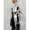 imageSHENHE Womens Y2k Oversized Mesh Jersey Dress Number Print Half Sleeve Short Tshirt DressSilver