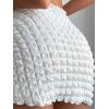 imageSHENHE Womens Sarong Coverup Short Bathing Suit Wrap Skirt Beach Swimsuit Cover UpWhite