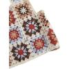 imageSHENHE Womens Sheer Floral Crochet Square Neck Sleeveless Cover Up Tank Crop TopsBeige