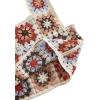imageSHENHE Womens Sheer Floral Crochet Square Neck Sleeveless Cover Up Tank Crop TopsBeige