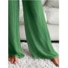 imageSHENHE Womens Swim Cover Up Pants Tie Front Wide Leg Loose Beach Palazzo Pants CoverupsGreen
