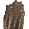 imageSHENHE Womens Crochet Swim Cover Up High Slit Sheer Long Beach Skirt Cover UpMocha Brown