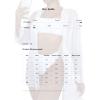 imageSHENHE Womens Sheer Button Up Long Sleeve Beach Kimono Cover Up Shirt Sun DressesWhite