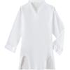 imageSHENHE Womens Sheer Button Up Long Sleeve Beach Kimono Cover Up Shirt Sun DressesWhite