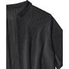 imageSHENHE Womens Sheer Swim Cover Up 2 Piece Set Kimono Shirt and Shorts Bikini CoverupBlack
