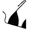 imageSHENHE Womens 3 Piece Textured High Cut Halter Triangle Bikini Swimsuit with Cover UpBlack