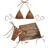 Fishnet Coffee Brown