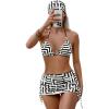 White Geo Print