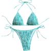 Floral Mint Blue