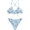 Blue Cherry Gingham