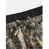 imageSHENHE Girls Camo Pants Wide Leg Loose Pants Elastic Waist Y2k Baggy Pants TrousersArmy Green