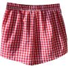 imageSHENHE Womens Plaid Shorts Drawstring Waist Loose Summer Shorts Gingham Lounge ShortsRed and White