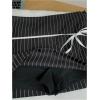 imageSHENHE Womens Striped Low Waist Mini Skirt Y2k Tie Front Bodycon Skirts with ShortsBlack