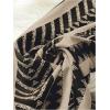 imageSHENHE Womens Striped Wide Leg Geo Print Boho Pants Belted Loose Flowy Palazzo PantsKhaki