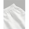 imageSHENHE Womens 2 Pack Shirt Extender Adjustable Layering Fake Top Lower Sweep Skirt Half Length Mini SkirtsBlack and White