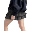 imageSHENHE Womens High Waist Ruffle Flowy Mini Y2k Layered Cake Skirt Cute Summer Skirt