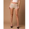 imageSHENHE Womens Sparkly Sequin Shorts Sexy Low Rise Y2k Party Rave Hot Pants Booty ShortsChampagne