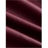 imageSHENHE Womens PU Leather High Waist Roll Up Straight Leg Shorts Zipper Fly ShortsBurgundy