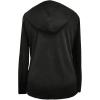 imageSHENHE Womens Criss Graphic Hooded Neck Long Sleeve T Shirt Goth Grunge Tees StreetwearBlack