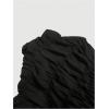 imageSHENHE Womens Low Rise Y2k Shorts Elastic Waist Bloomer Shorts Bow Coquette Mini ShortsBlack