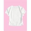 imageSHENHE Womens Summer Graphic Crop Tee Crew Neck Short Sleeve Funny Fitted T Shirt TopWhite Margarita Print