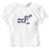 imageSHENHE Womens Summer Graphic Crop Tee Crew Neck Short Sleeve Funny Fitted T Shirt TopBlue White Drinks Print