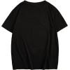 imageSHENHE Mens Casual Letter Print Short Sleeve Round Neck Regular Fit T Shirt TopsCar Blue Black