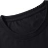imageSHENHE Mens Casual Letter Print Short Sleeve Round Neck Regular Fit T Shirt TopsPurple Black