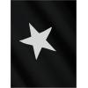 imageSHENHE Womens Color Block Crew Neck Star Graphic Raglan Shirt Loose Long Sleeve Tee TopBlack