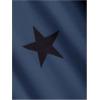 imageSHENHE Womens Color Block Crew Neck Star Graphic Raglan Shirt Loose Long Sleeve Tee TopBlack and Blue