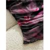 imageSHENHE Womens Leopard Print Mesh Tube Twist Front Strapless Ruched Sexy Y2k Tube TopsBlack Floral Print