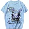 Floral Skull Blue