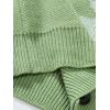 imageSHENHE Mens Skeleton Pattern Cardigan Sweaters Long Sleeve Unisex Outwear Knitted CoatsGrass Green